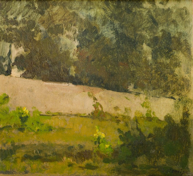 1945 - Il muro di villa Lancellotti